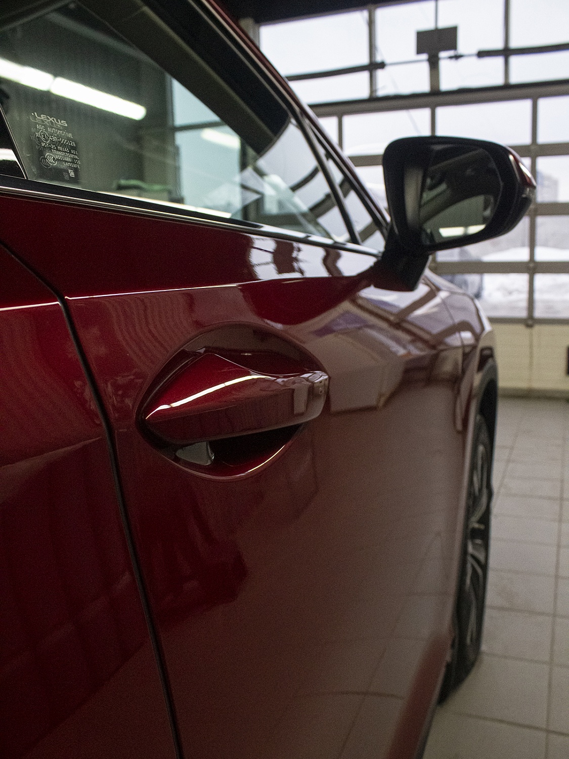 Lexus RX 350 red