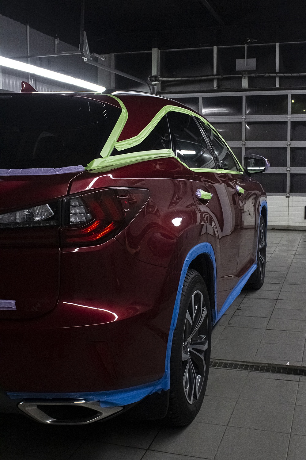 Lexus RX 350 red